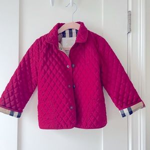 Burberry Toddler Jacket Size 3T